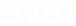 logo sym branca