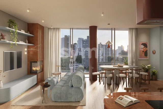 Apartamento 3 suítes no Batel