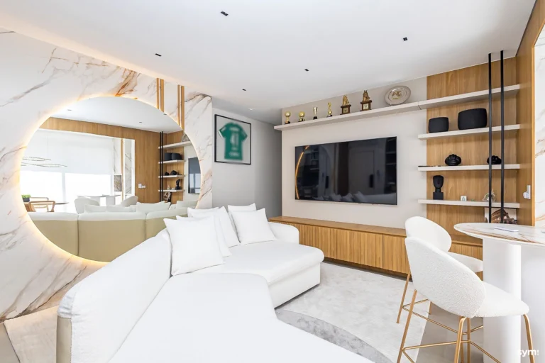 Apartamento mobiliado com 108m², 3 quartos!