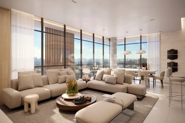 Cobertura 361m² no Batel