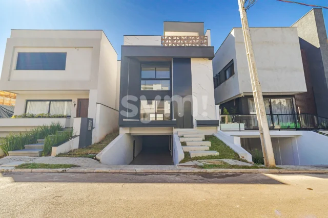 Casa nova 3 dormitórios Condomínio Santa Cândida