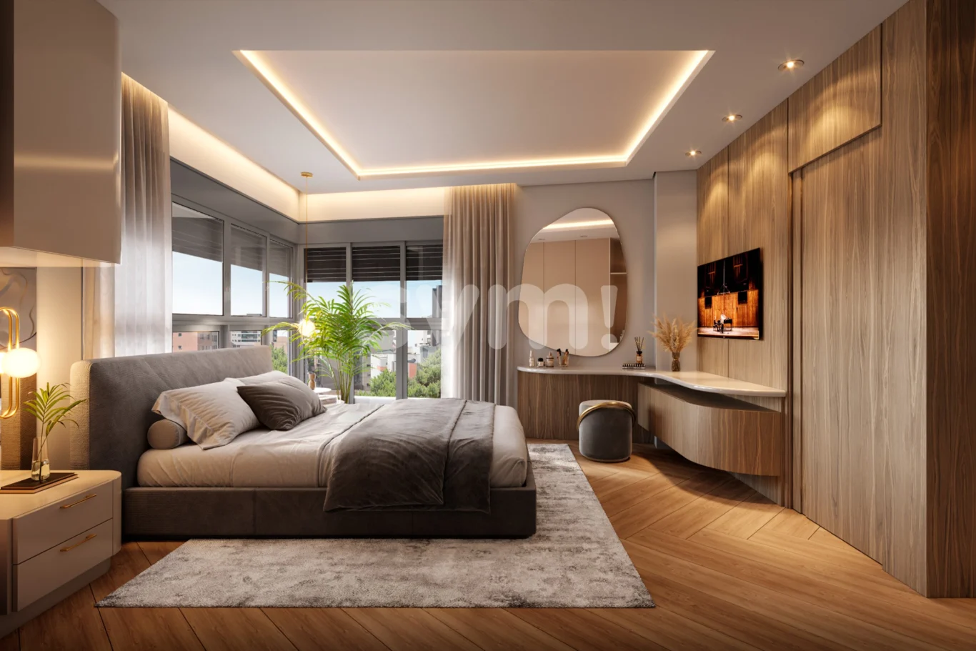 Duplex 3 suítes no Ahú