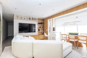 Apartamento mobiliado com 108m², 3 quartos!