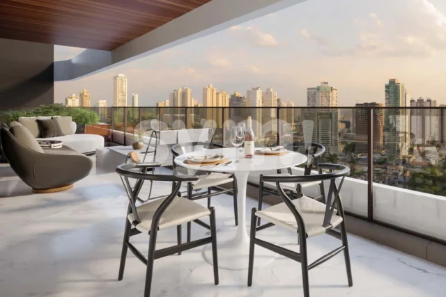 Apartamento 4 suítes 250m² perto do Parque Barigui