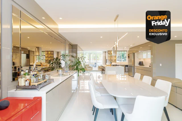 Apartamento com 3 suítes no windows Champagnat